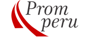Logo de PromPerú con el nombre y una lÃnea roja diagonal